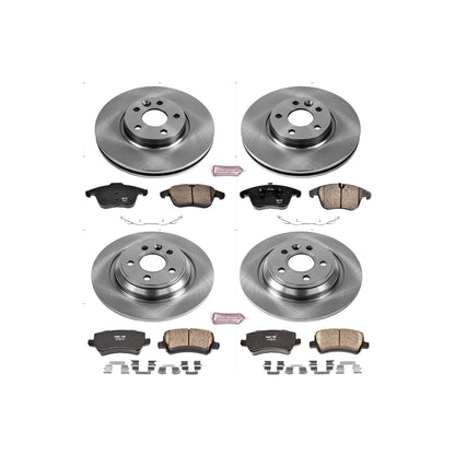 PowerStop 11-14 Volvo S60 Front & Rear Autospecialty Brake Kit (KOE5611)