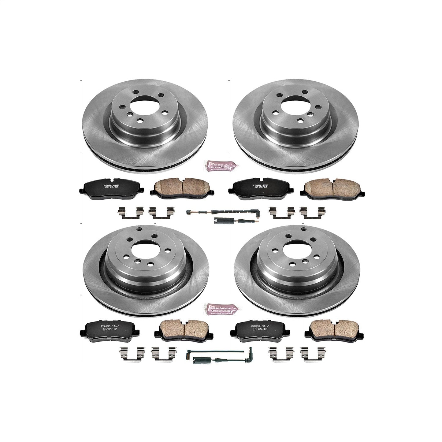 PowerStop 06-09 Land Rover Range Rover Front & Rear Autospecialty Brake Kit (KOE5632)