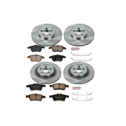 PowerStop 06-08 Jaguar S-Type Front & Rear Autospecialty Brake Kit (KOE5637)