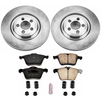 PowerStop 07-08 Jaguar S-Type Front Autospecialty Brake Kit (KOE5638)