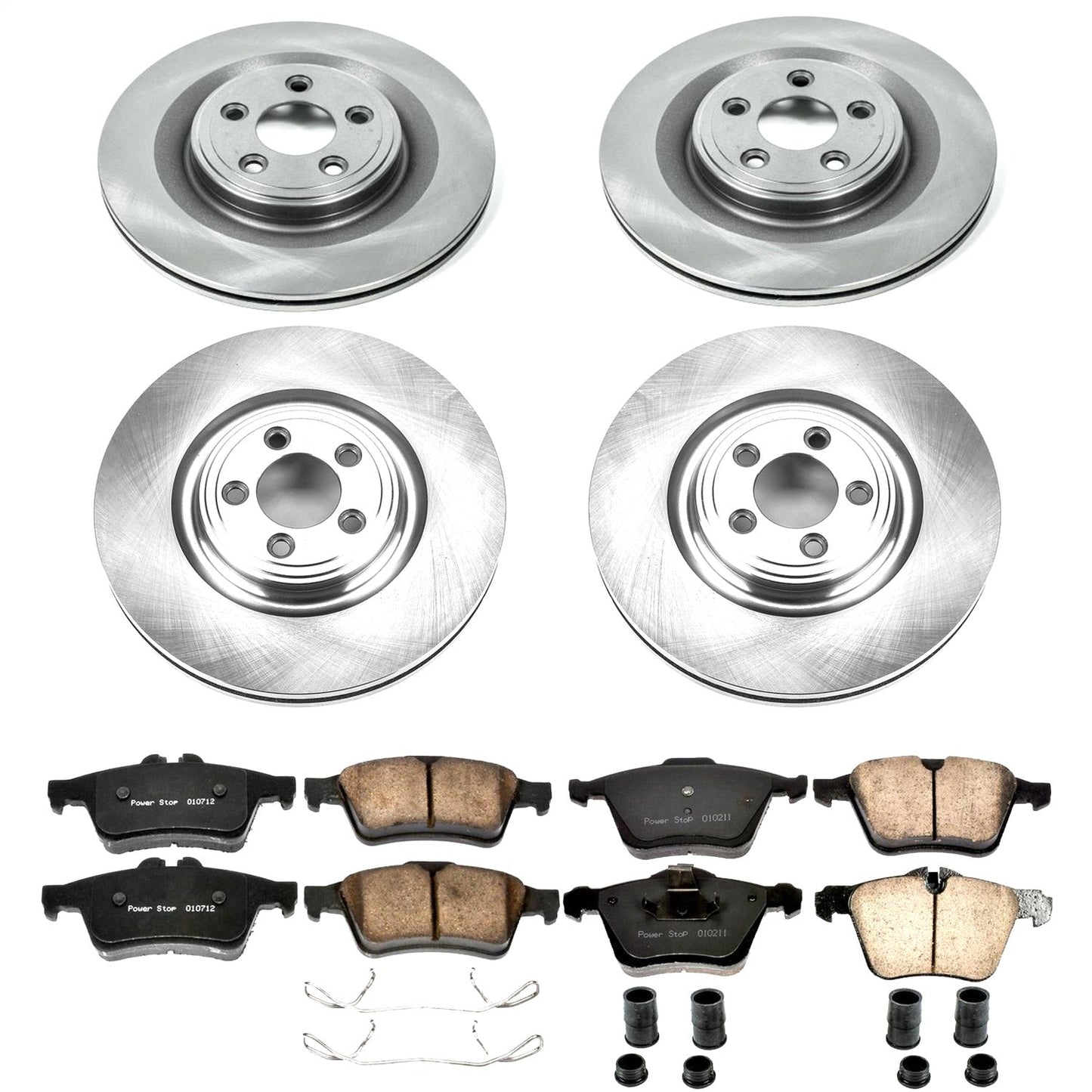 PowerStop 07-08 Jaguar S-Type Front & Rear Autospecialty Brake Kit (KOE5639)