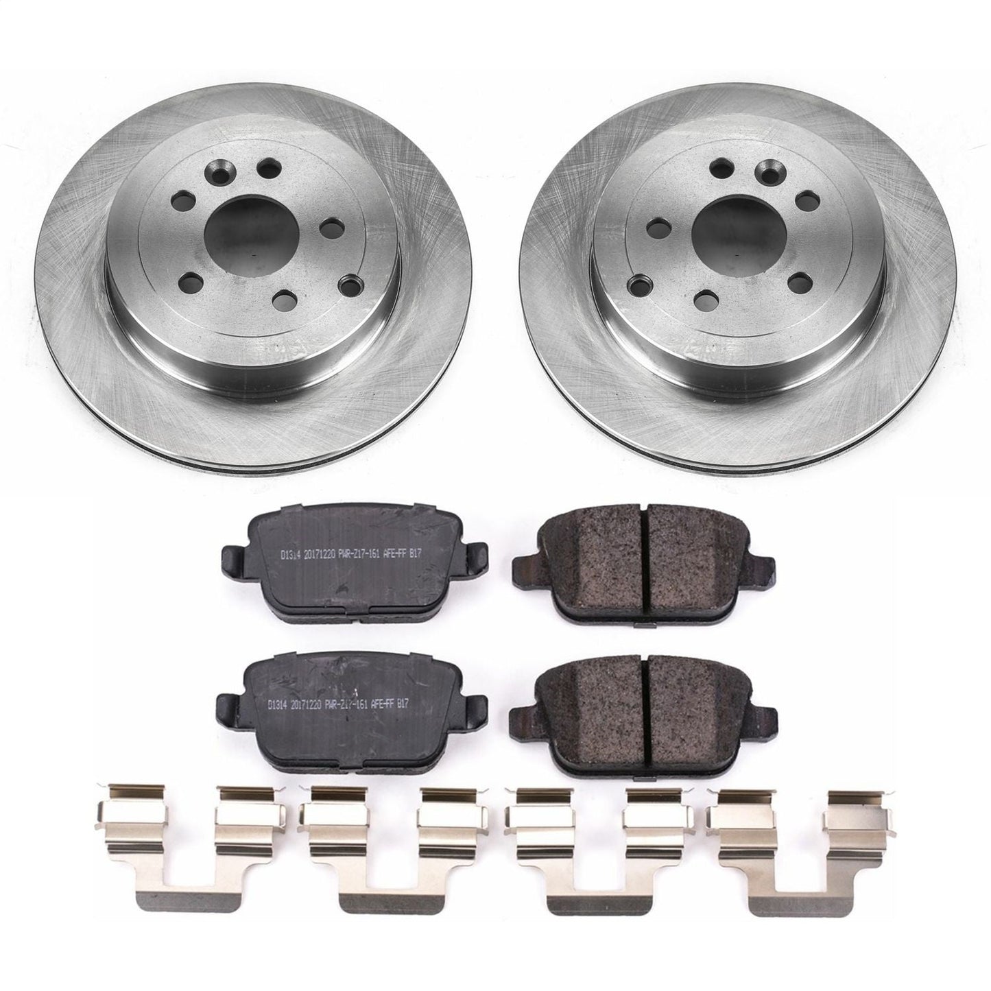 PowerStop 08-12 Land Rover LR2 Rear Autospecialty Brake Kit (KOE5653)