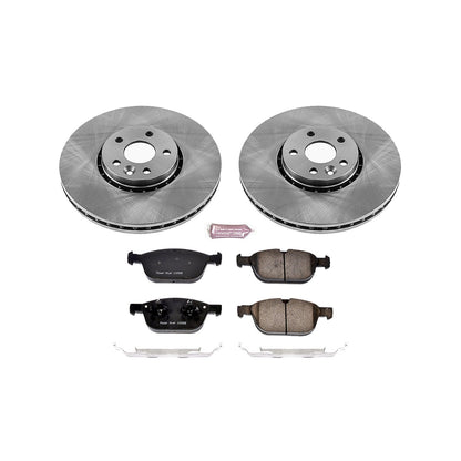 PowerStop 10-15 Volvo XC60 Front Autospecialty Brake Kit (KOE5702)