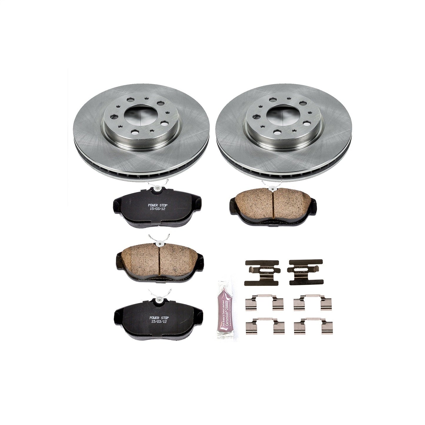 PowerStop 95-97 Volvo 960 Front Autospecialty Brake Kit (KOE571)