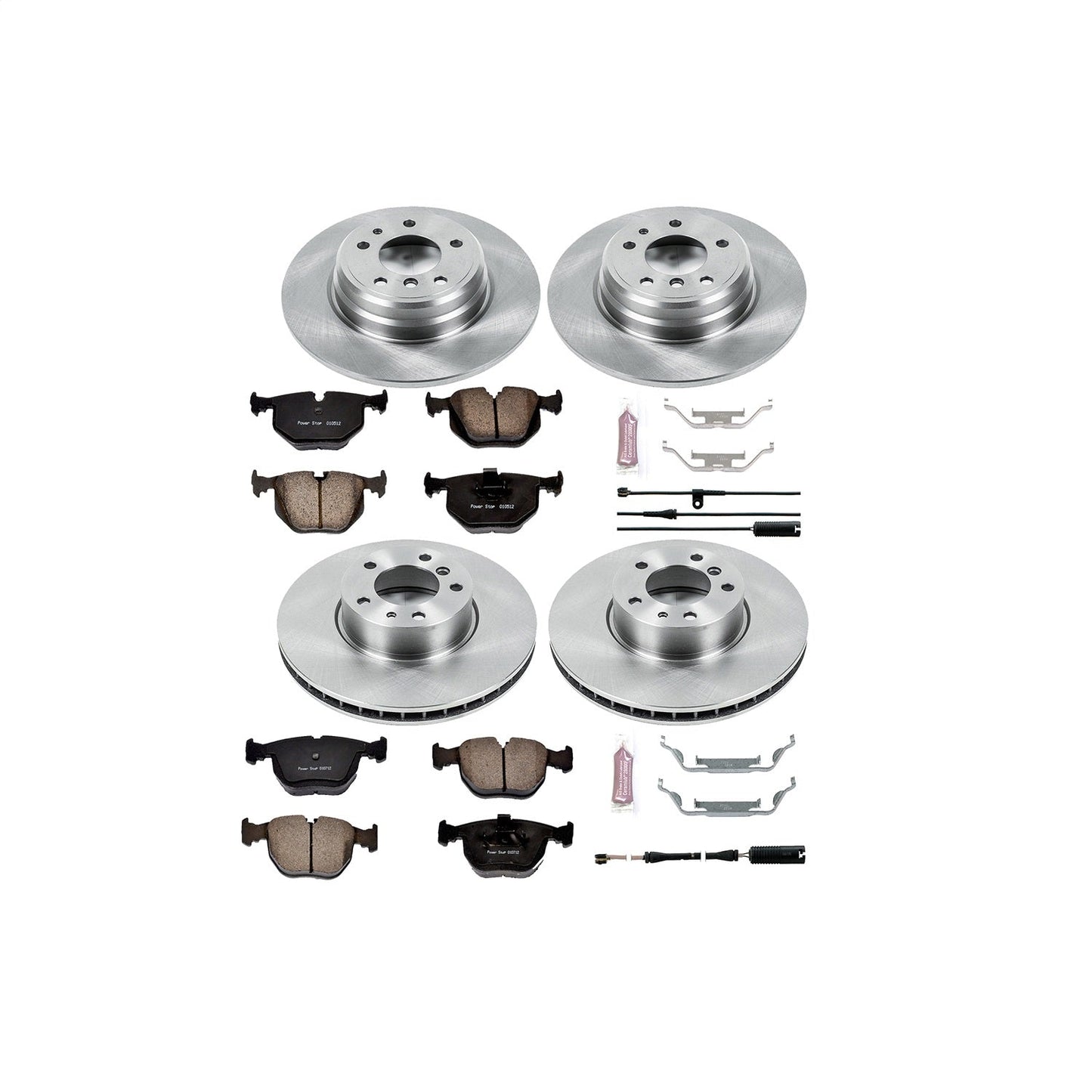 PowerStop 1995 BMW 740i Front & Rear Autospecialty Brake Kit (KOE5710)