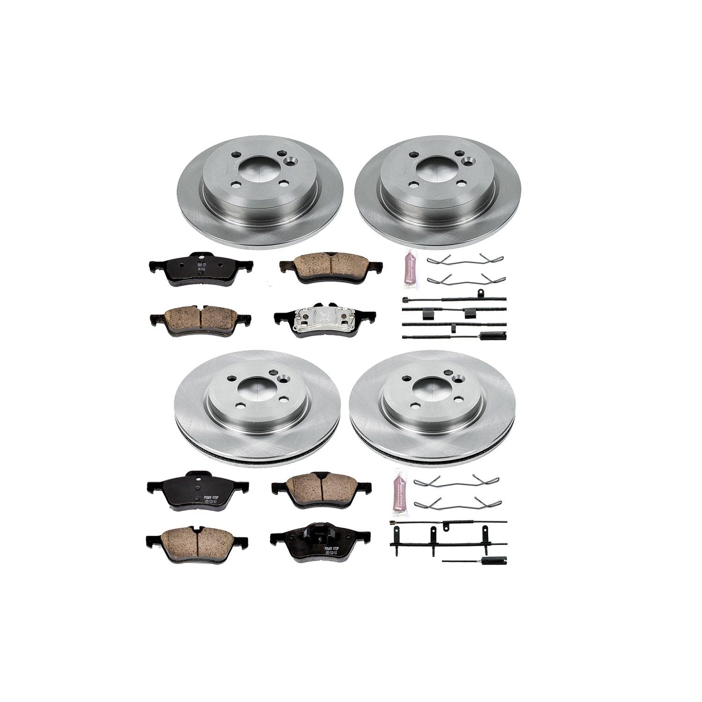 PowerStop 02-06 Mini Cooper Front & Rear Autospecialty Brake Kit (KOE5725)