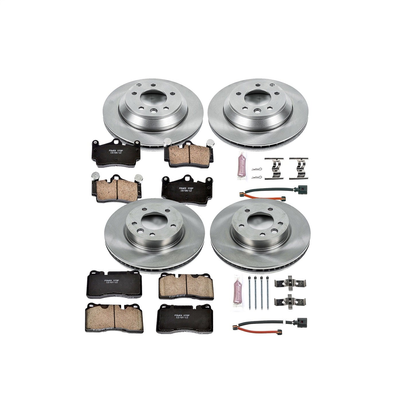 PowerStop 07-10 Volkswagen Touareg Front & Rear Autospecialty Brake Kit (KOE5745)