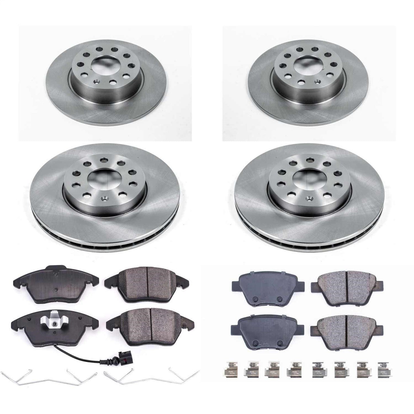 PowerStop 2012 Volkswagen Beetle Front & Rear Autospecialty Brake Kit (KOE5747)