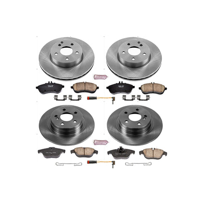 PowerStop 12-15 Mercedes-Benz C250 Front & Rear Autospecialty Brake Kit (KOE5791)