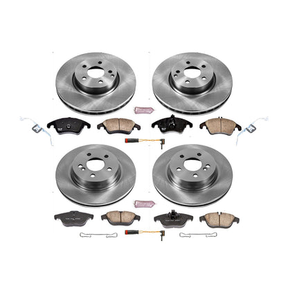 PowerStop 13-14 Mercedes-Benz C300 Front & Rear Autospecialty Brake Kit (KOE5793)