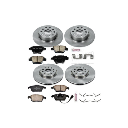 PowerStop 12-15 Volkswagen Passat Front & Rear Autospecialty Brake Kit (KOE5803)