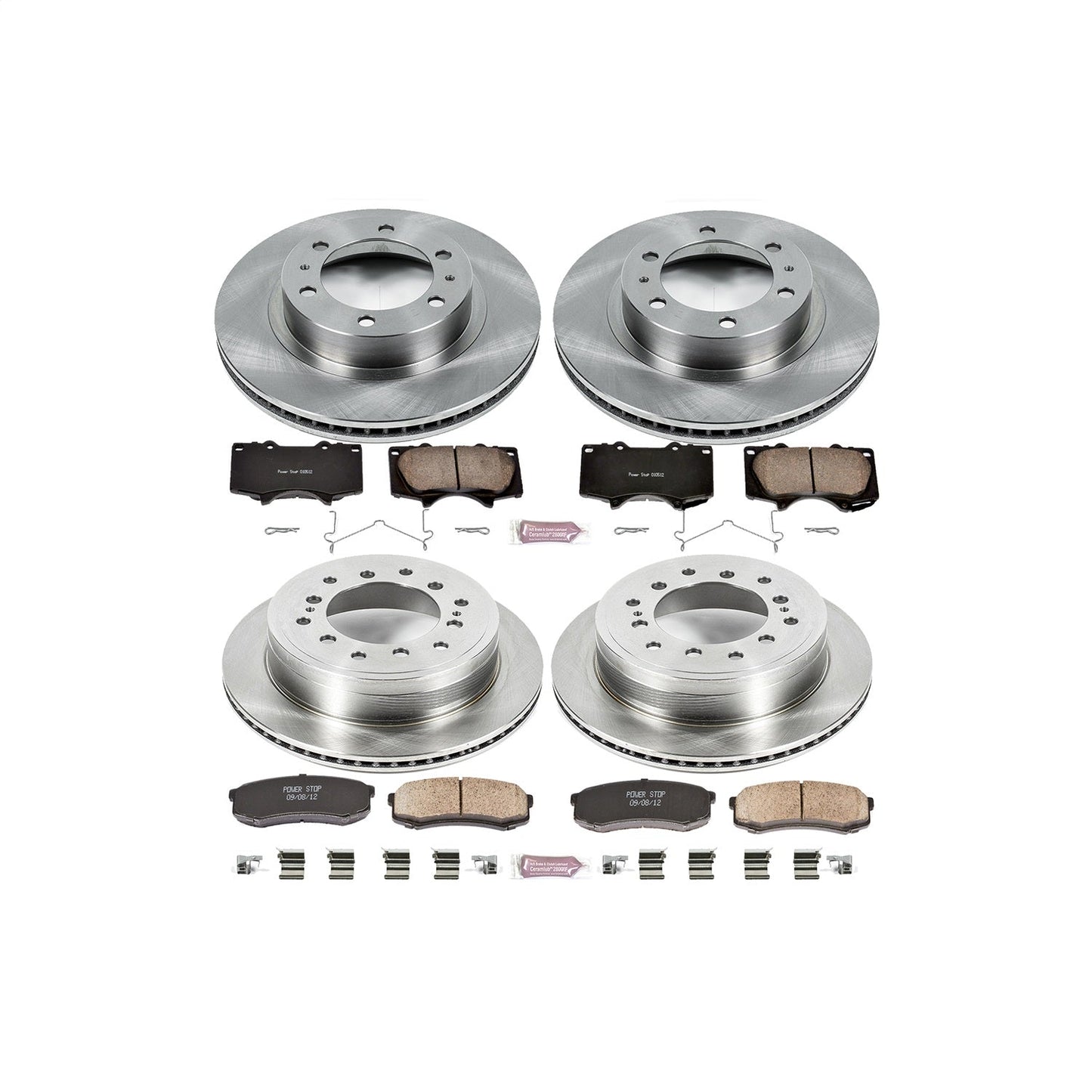 PowerStop 10-14 Toyota FJ Cruiser Front & Rear Autospecialty Brake Kit (KOE5805)