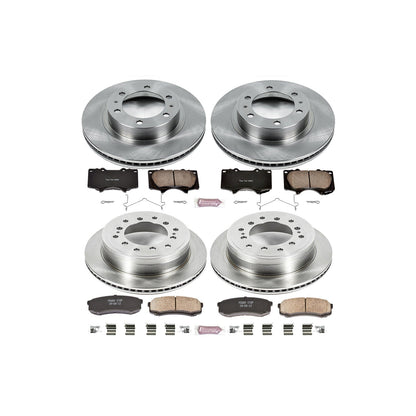 PowerStop 10-14 Toyota FJ Cruiser Front & Rear Autospecialty Brake Kit (KOE5805)