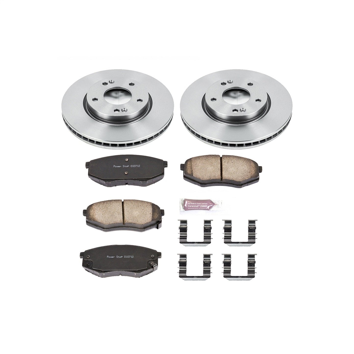 PowerStop 10-12 Hyundai Tucson Front Autospecialty Brake Kit (KOE5806)