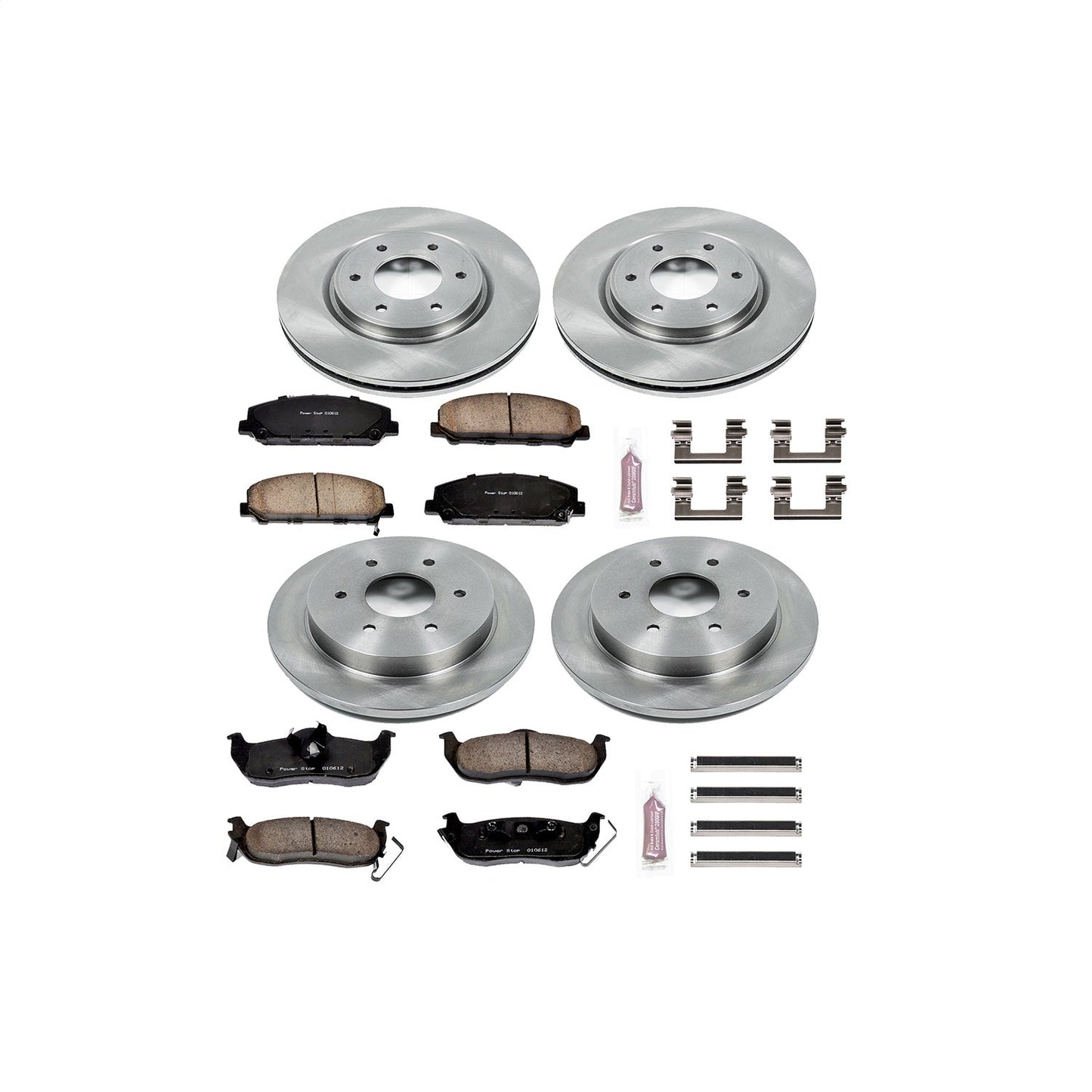 PowerStop 12-15 Nissan Armada Front & Rear Autospecialty Brake Kit (KOE5822)