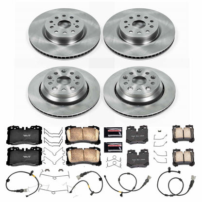 PowerStop 10-17 Lexus LS460 Front & Rear Autospecialty Brake Kit (KOE5825)