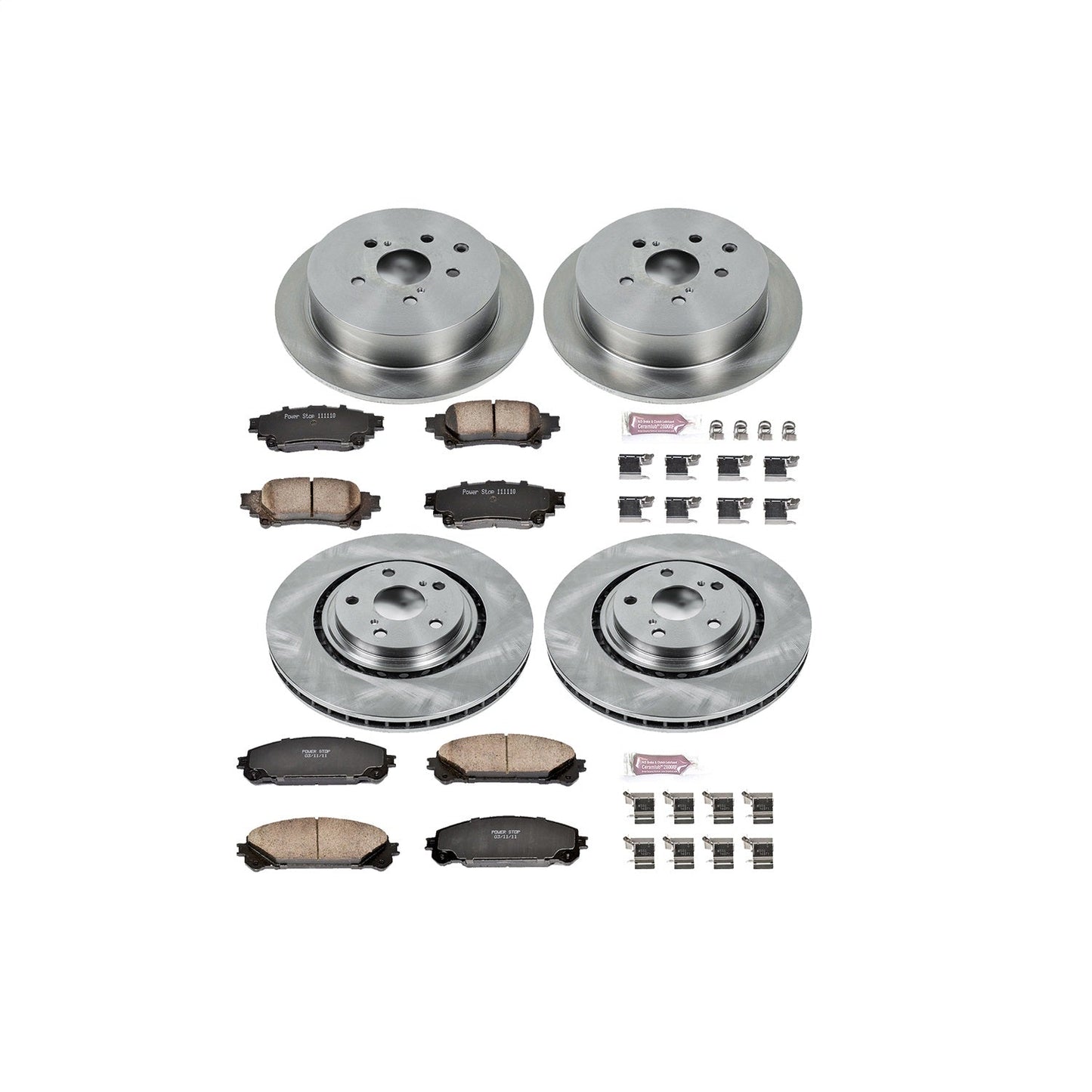 PowerStop 10-15 Lexus RX350 Front & Rear Autospecialty Brake Kit (KOE5828)
