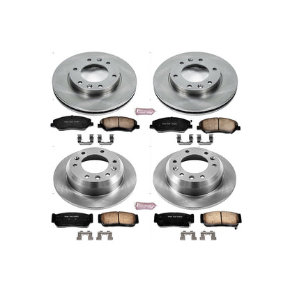 PowerStop 2007 Hyundai Entourage Front & Rear Autospecialty Brake Kit (KOE5832)