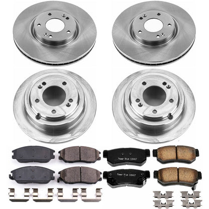 PowerStop 04-06 Kia Amanti Front & Rear Autospecialty Brake Kit (KOE5833)