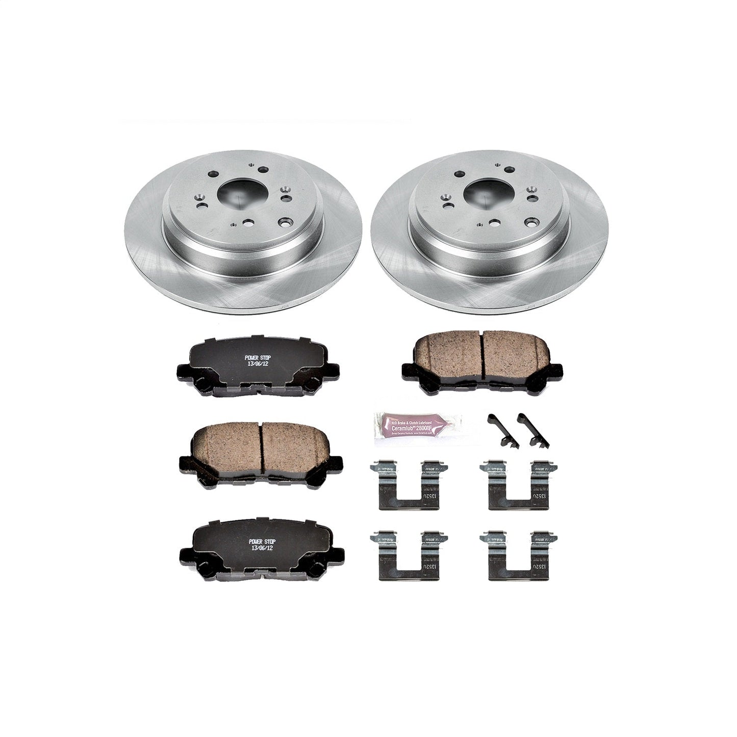 PowerStop 12-15 Honda Pilot Rear Autospecialty Brake Kit (KOE5839)