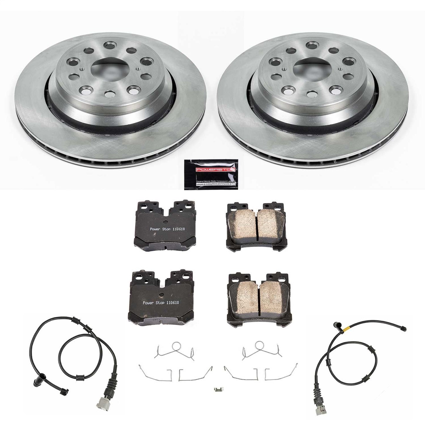 PowerStop 10-17 Lexus LS460 Rear Autospecialty Brake Kit (KOE5840)