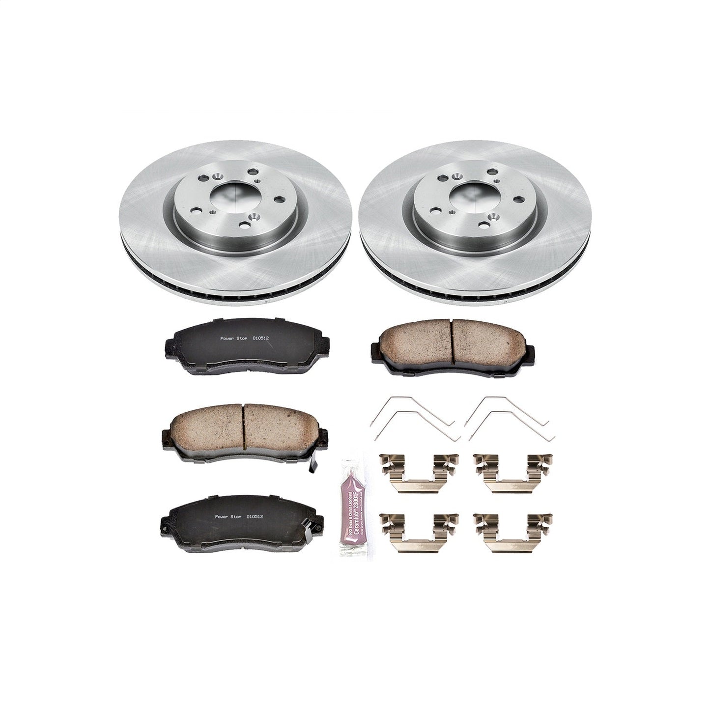 PowerStop 11-14 Honda Odyssey Front Autospecialty Brake Kit (KOE5857)