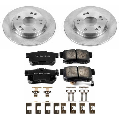 PowerStop 11-15 Honda CR-Z Rear Autospecialty Brake Kit (KOE5860)