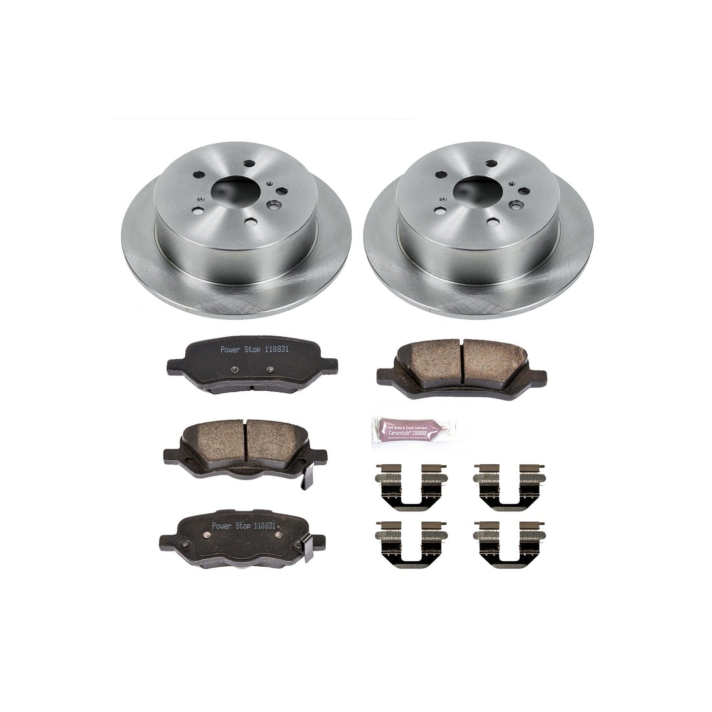 PowerStop 09-16 Toyota Venza Rear Autospecialty Brake Kit (KOE5867)
