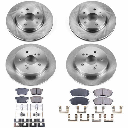 PowerStop 07-13 Suzuki SX4 Front & Rear Autospecialty Brake Kit (KOE5888)