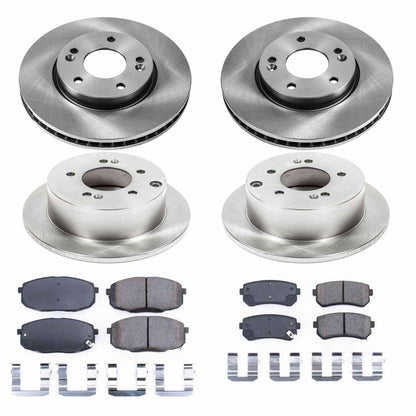 PowerStop 10-13 Kia Forte Front & Rear Autospecialty Brake Kit (KOE5912)