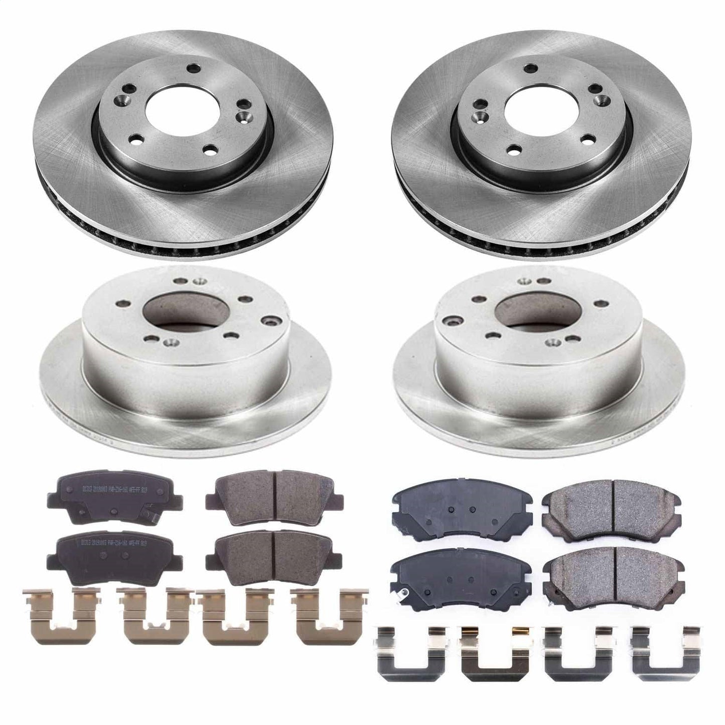 PowerStop 10-11 Kia Soul Front & Rear Autospecialty Brake Kit (KOE5914)