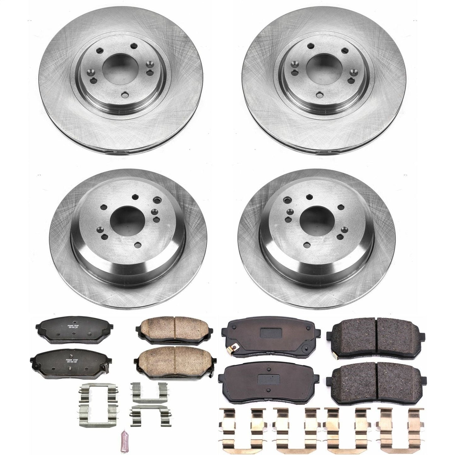 PowerStop 07-12 Hyundai Veracruz Front & Rear Autospecialty Brake Kit (KOE5919)