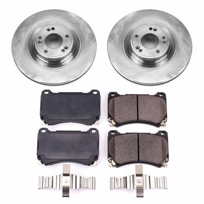 PowerStop 2011 Hyundai Equus Front Autospecialty Brake Kit (KOE5928)