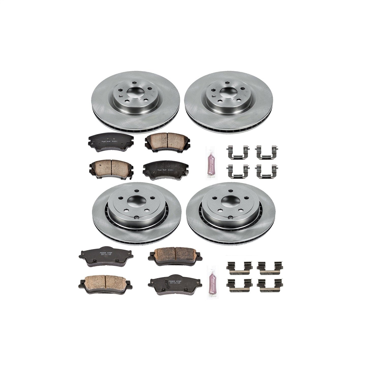 PowerStop 11-17 Chevrolet Caprice Front & Rear Autospecialty Brake Kit (KOE5949)