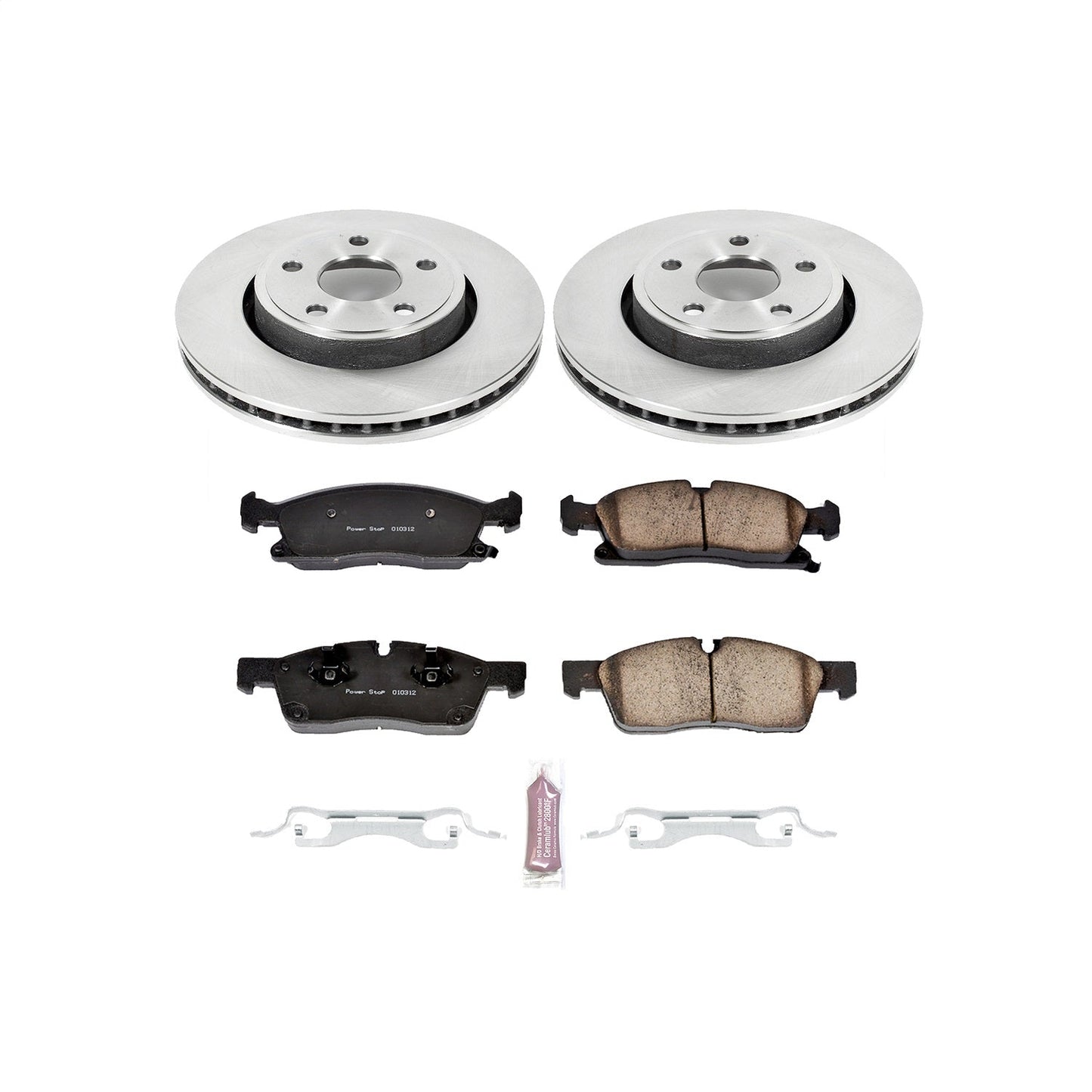 PowerStop 11-19 Dodge Durango Front Autospecialty Brake Kit (KOE5951)