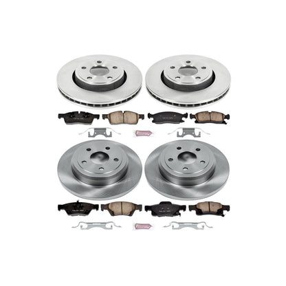 PowerStop 11-19 Dodge Durango Front & Rear Autospecialty Brake Kit (KOE5952)