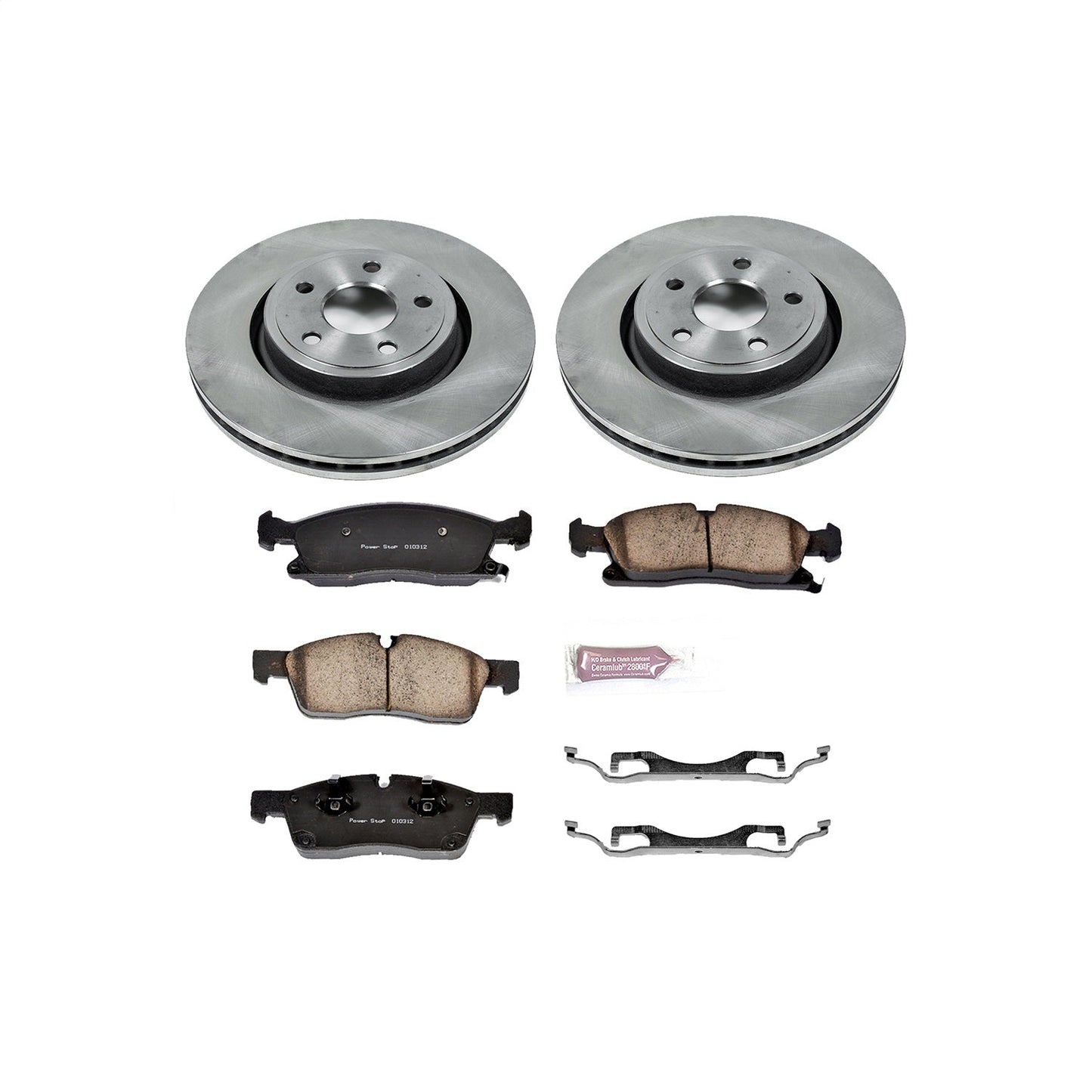 PowerStop 11-19 Dodge Durango Front Autospecialty Brake Kit (KOE5954)