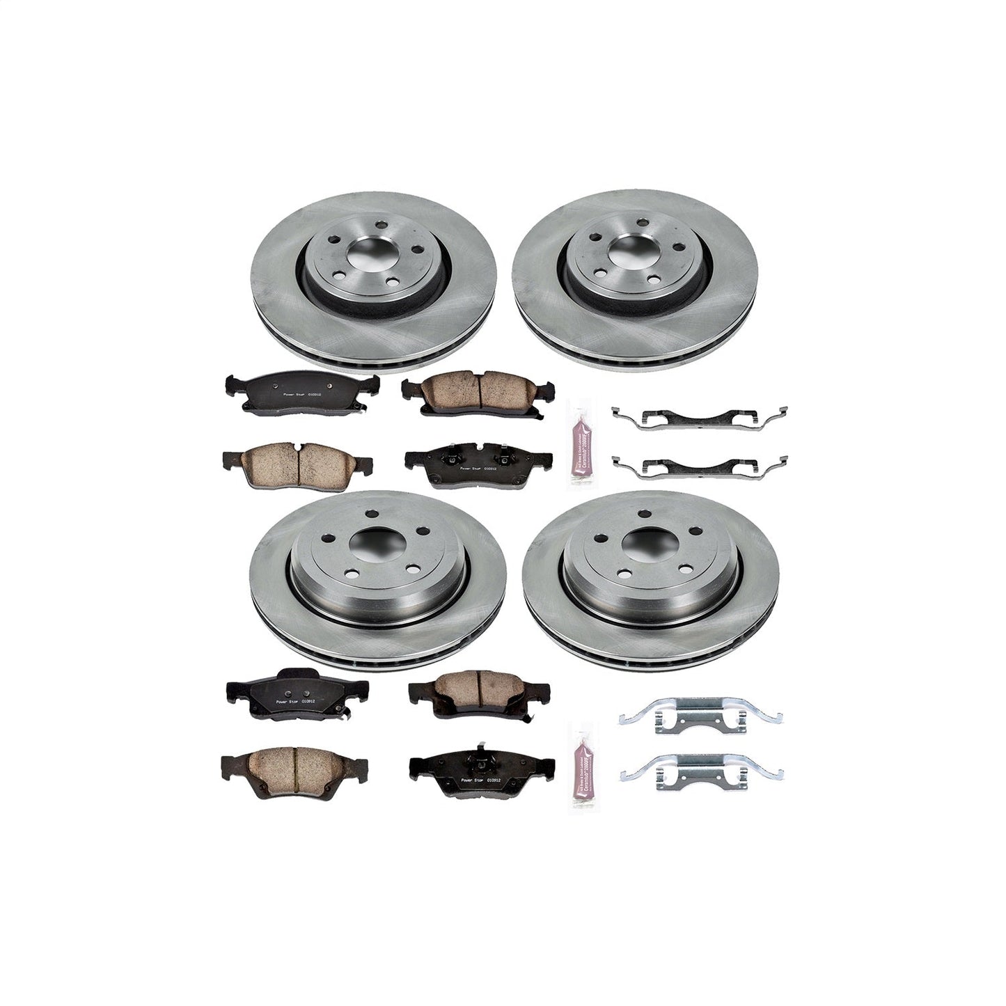 PowerStop 11-19 Dodge Durango Front & Rear Autospecialty Brake Kit (KOE5955)