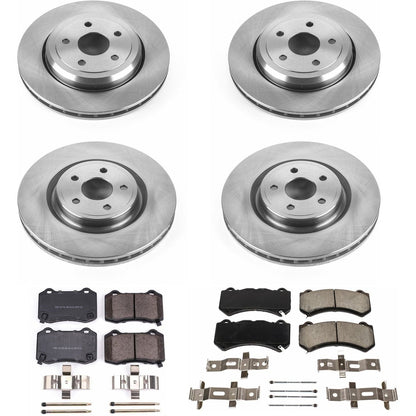 PowerStop 12-17 Jeep Grand Cherokee Front & Rear Autospecialty Brake Kit (KOE5958)