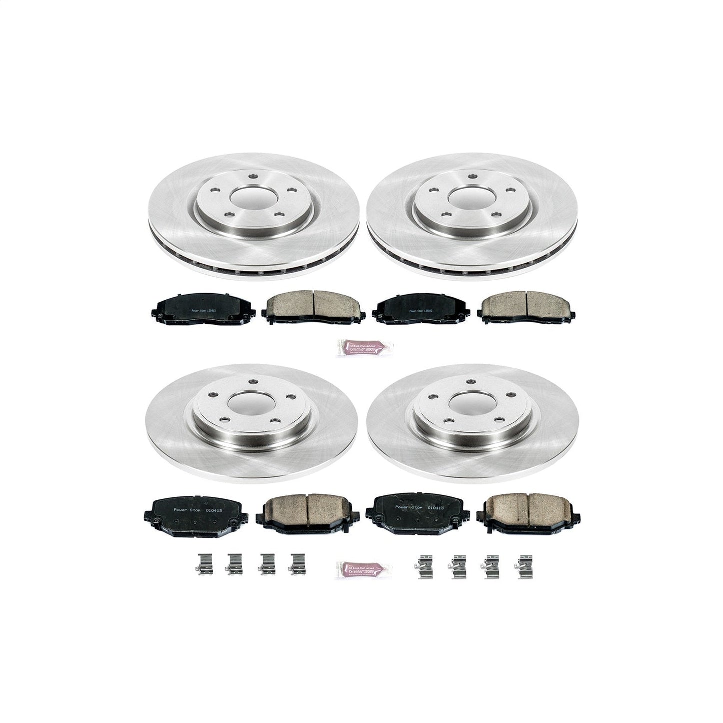 PowerStop 12-16 Chrysler Town & Country Front & Rear Autospecialty Brake Kit (KOE5960)