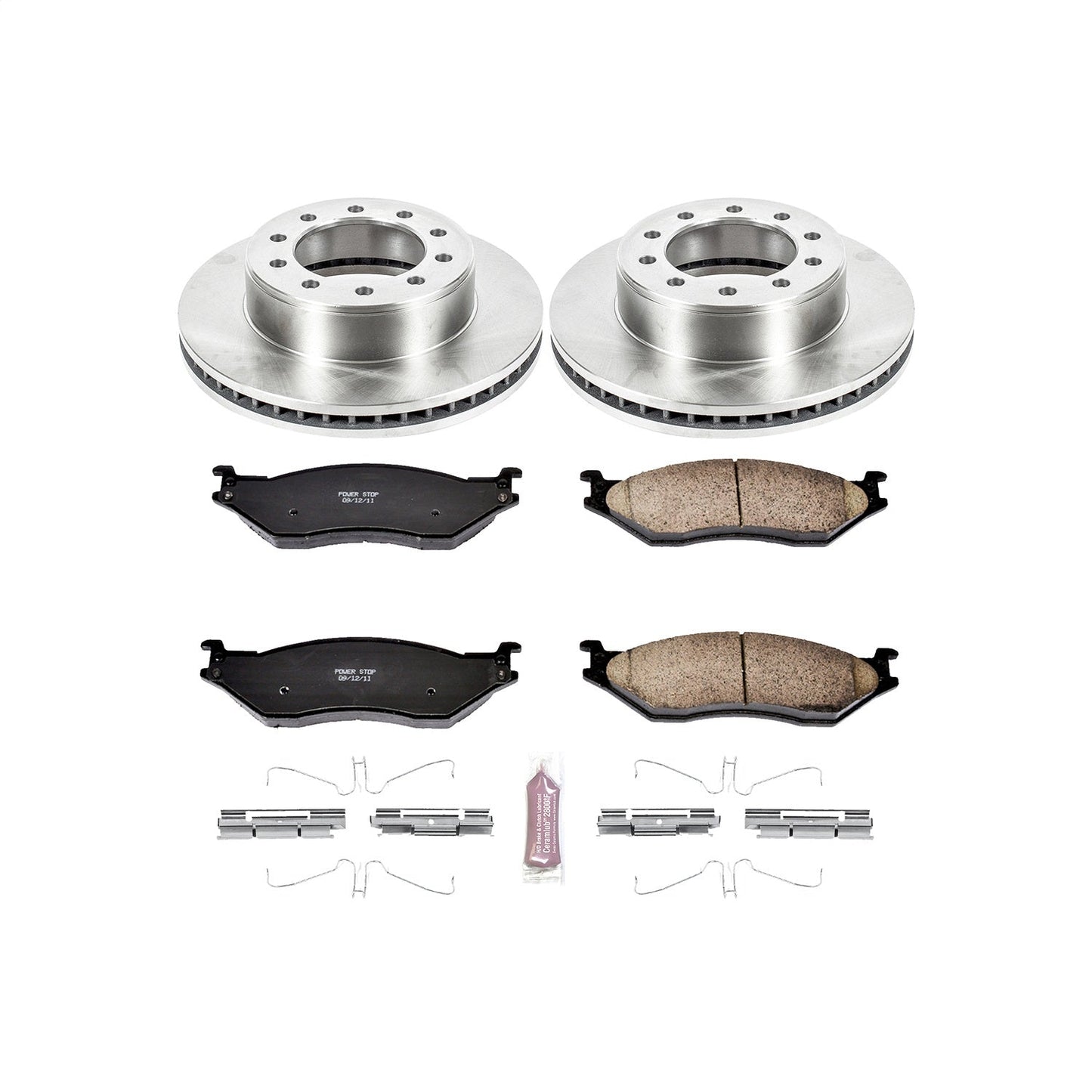 PowerStop 05-16 Ford F-550 Super Duty Front Autospecialty Brake Kit (KOE5964)