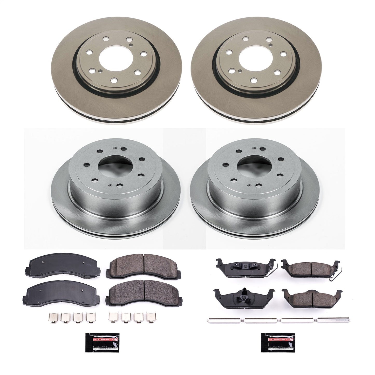PowerStop 10-11 Ford F-150 Front & Rear Autospecialty Brake Kit (KOE5973)
