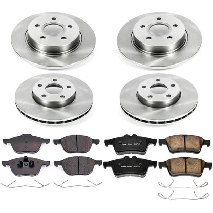 PowerStop 12-18 Ford Focus Front & Rear Autospecialty Brake Kit (KOE5977)
