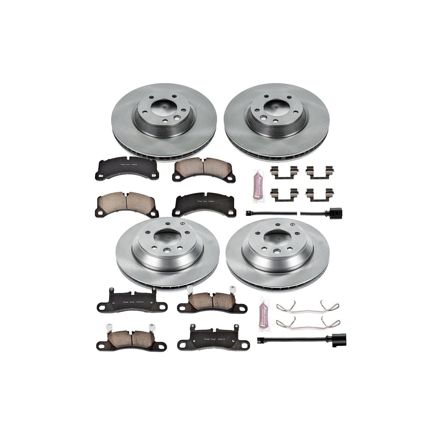 PowerStop 11-18 Porsche Cayenne Front & Rear Autospecialty Brake Kit (KOE6050)