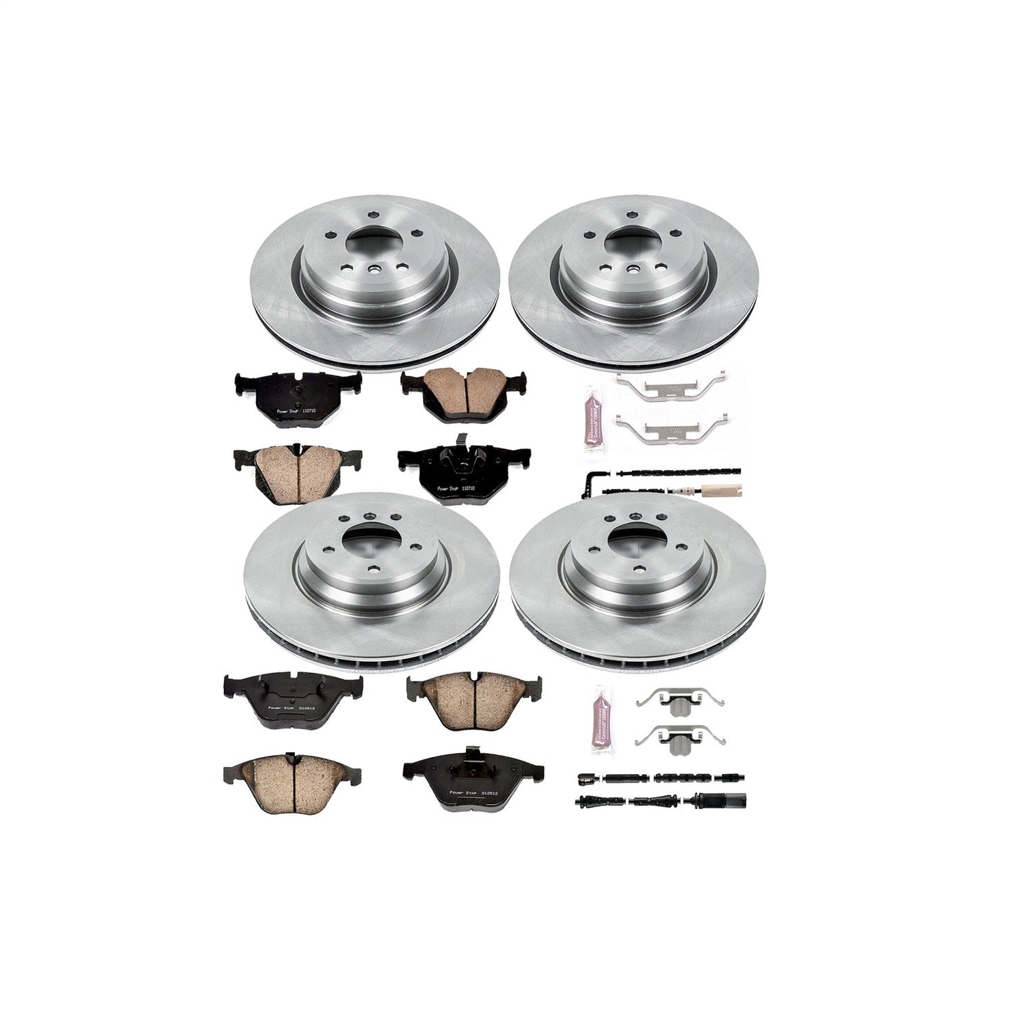 PowerStop 2011 BMW 335d Front & Rear Autospecialty Brake Kit (KOE6056)