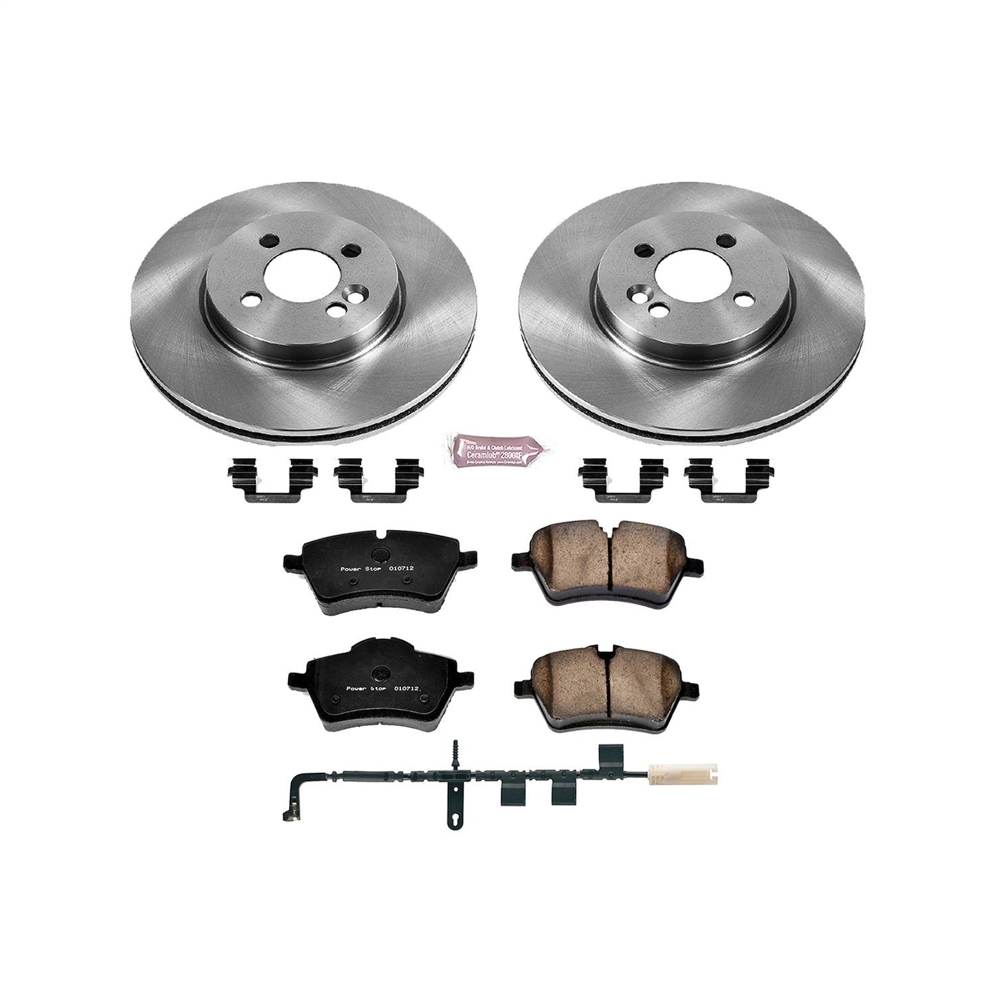 PowerStop 07-10 Mini Cooper Front Autospecialty Brake Kit (KOE6068)