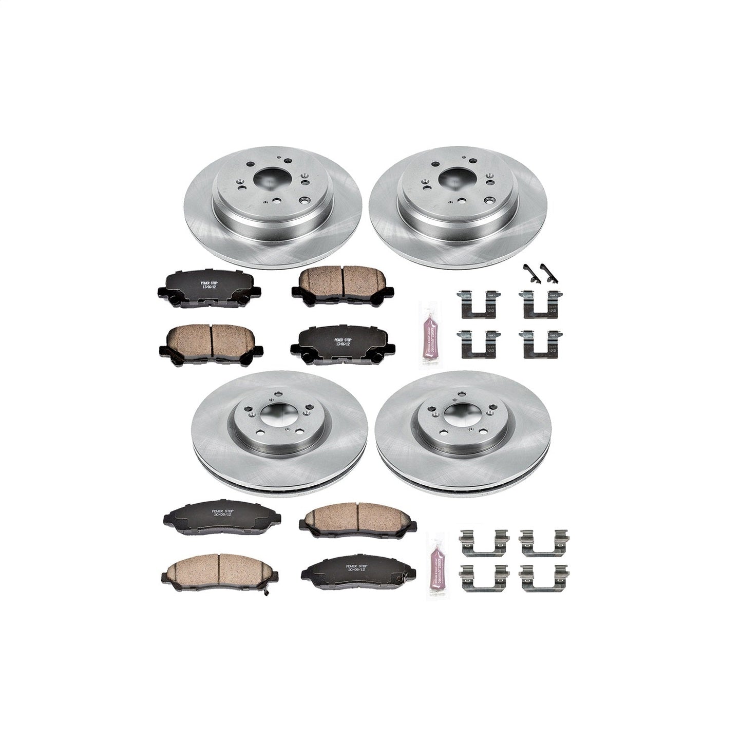PowerStop 12-15 Honda Pilot Front & Rear Autospecialty Brake Kit (KOE6084)
