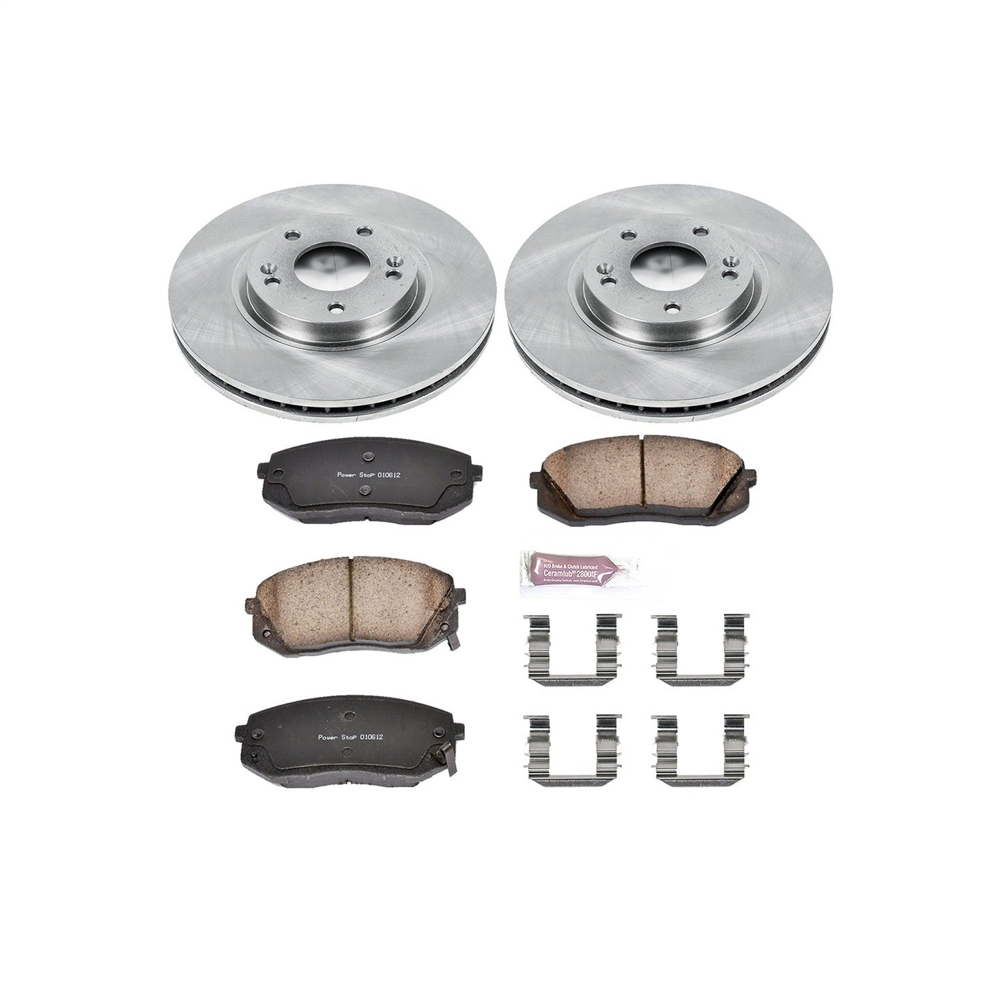 PowerStop 10-15 Hyundai Tucson Front Autospecialty Brake Kit (KOE6087)