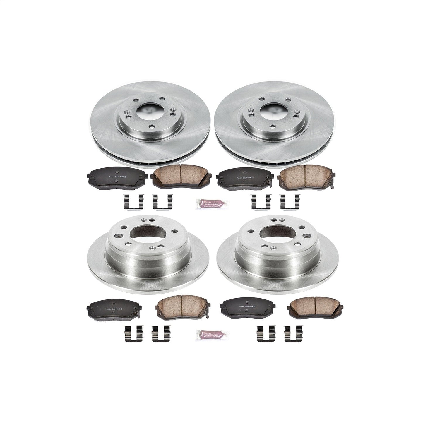 PowerStop 12-15 Hyundai Tucson Front & Rear Autospecialty Brake Kit (KOE6088)