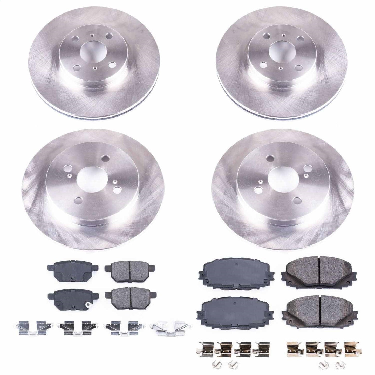 PowerStop 12-18 Toyota Yaris Front & Rear Autospecialty Brake Kit (KOE6105)